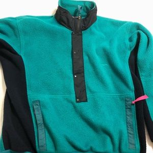 Vintage 90s Rare USA Patagonia Ski Pullover ½ Zip Pullover